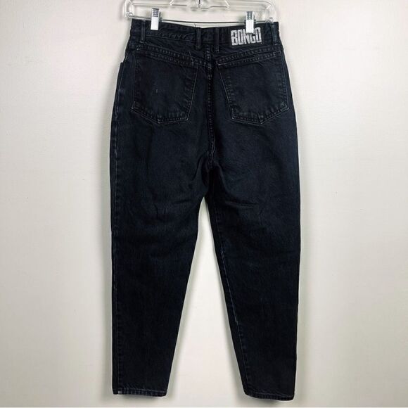 Vintage 90’s BONGO black denim jeans high waisted button fly Size 13 - Picture 4 of 8